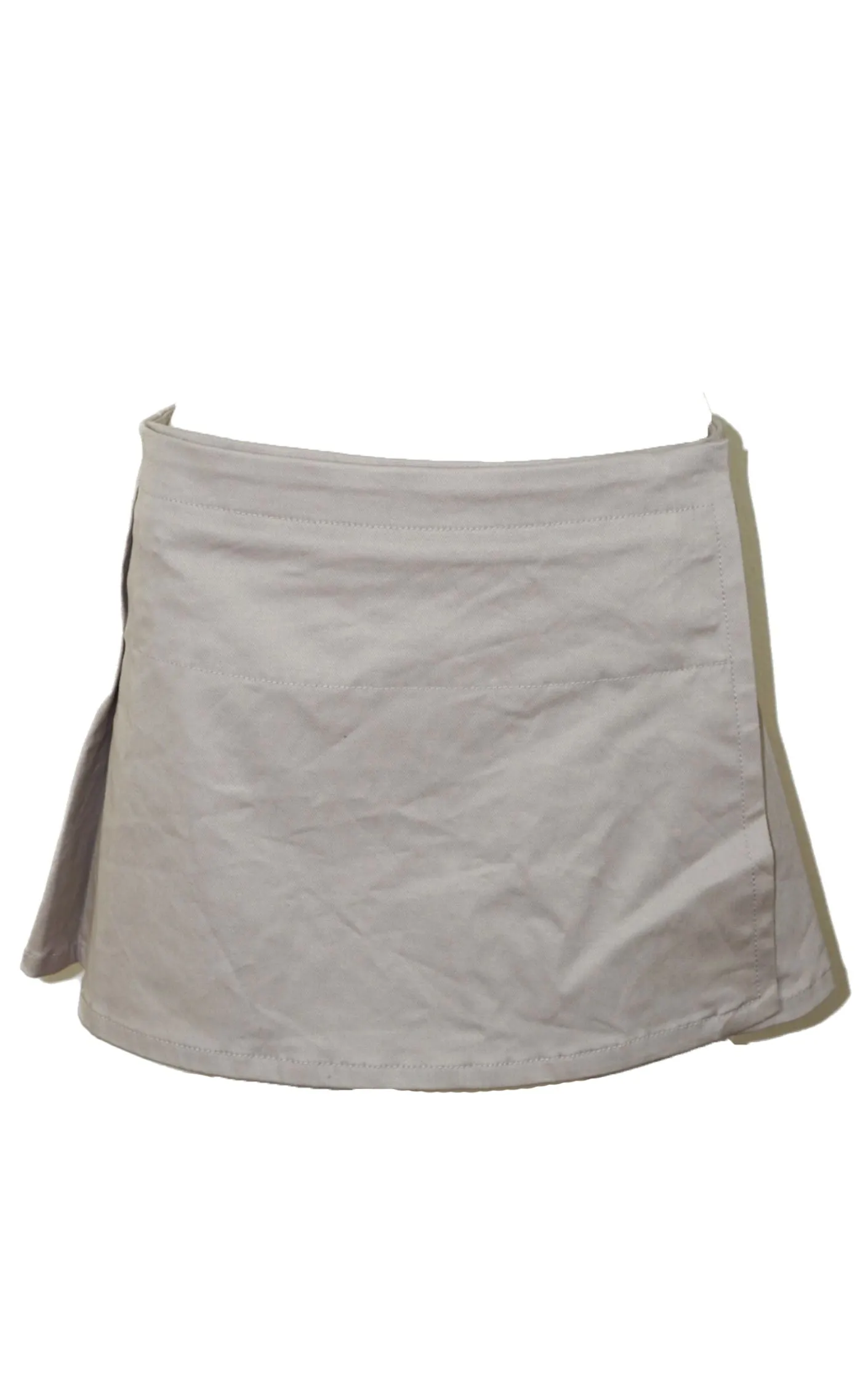 AYA MUSE Madison Beige Pleated Mini Tennis Skirt