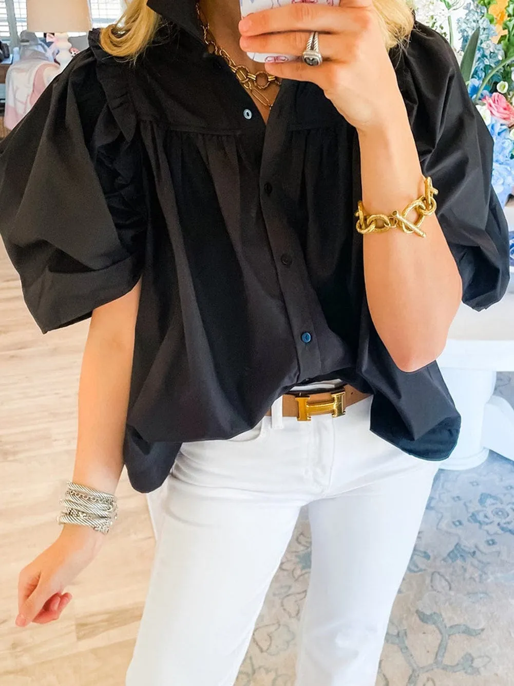 Black Blouse for Women