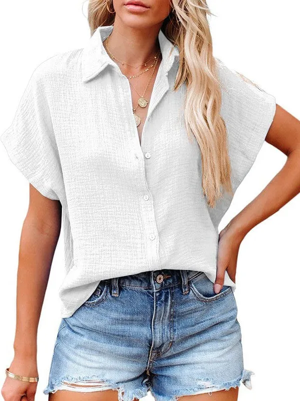 Blue Button-Down Shirt