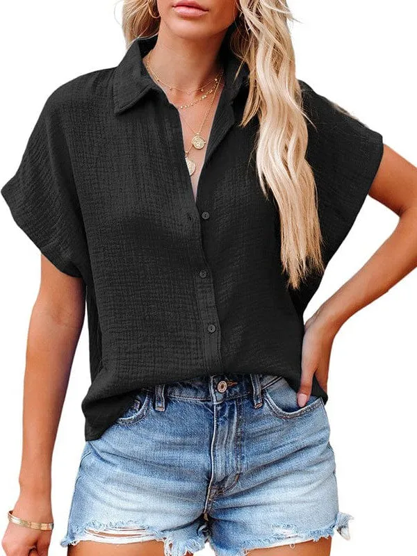 Blue Button-Down Shirt