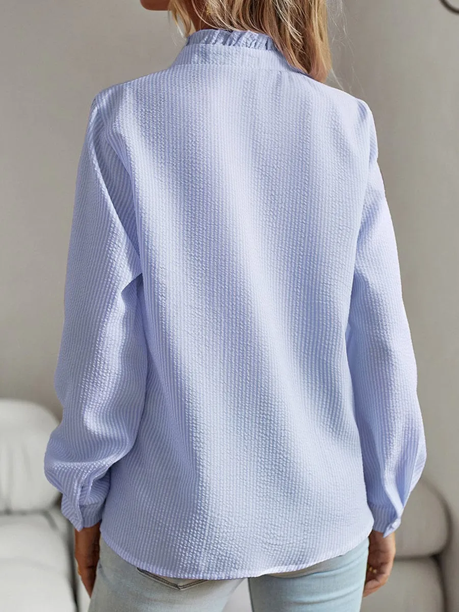 Blue Button-Down Shirt