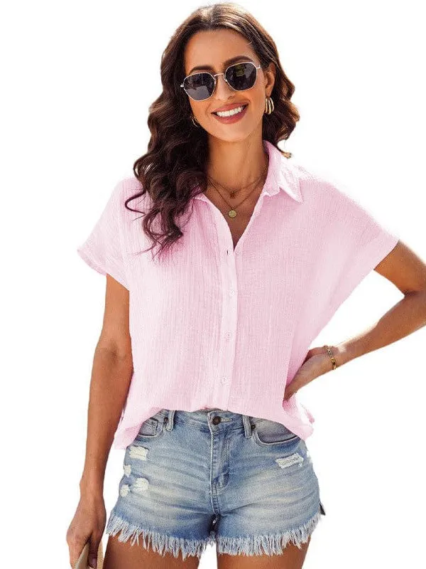 Blue Button-Down Shirt