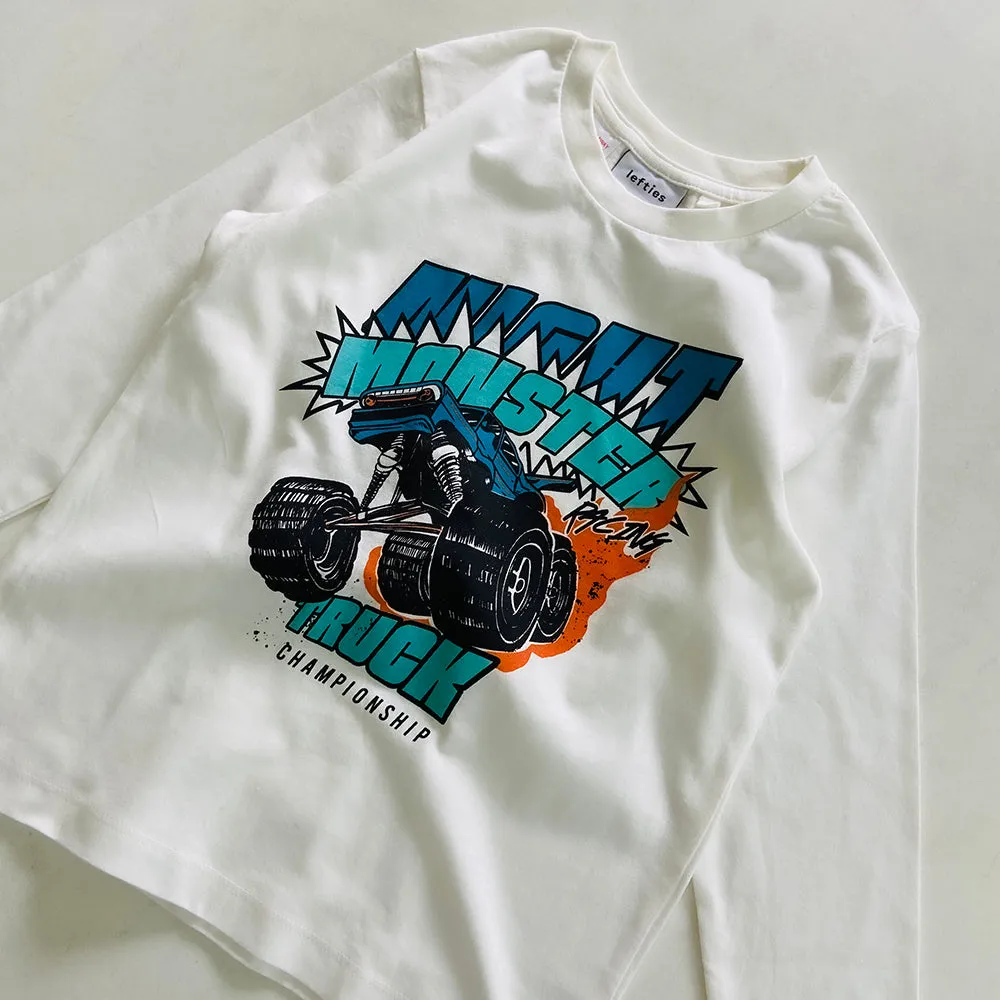 Boys Round Neck Cotton Full Sleeve T-shirt