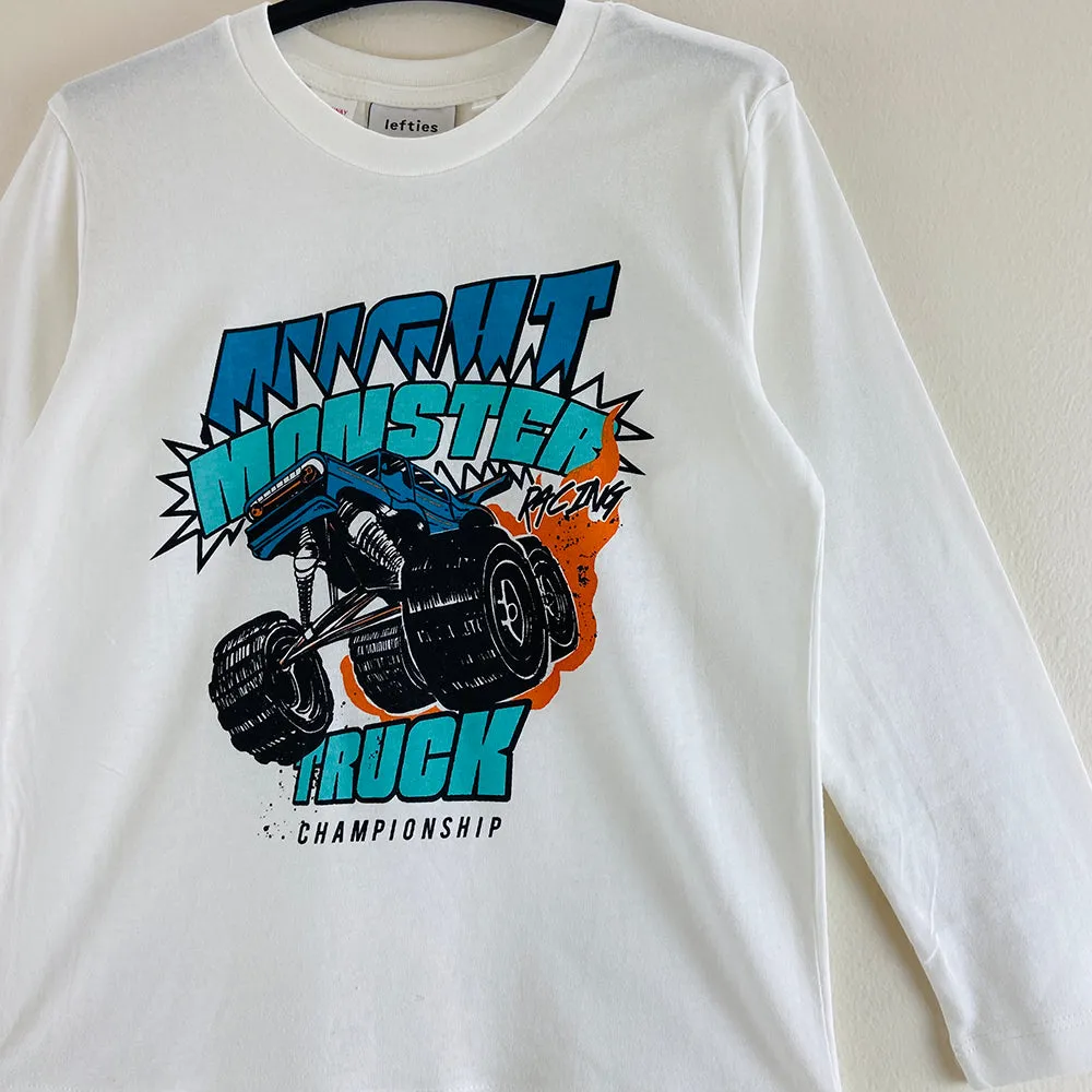 Boys Round Neck Cotton Full Sleeve T-shirt