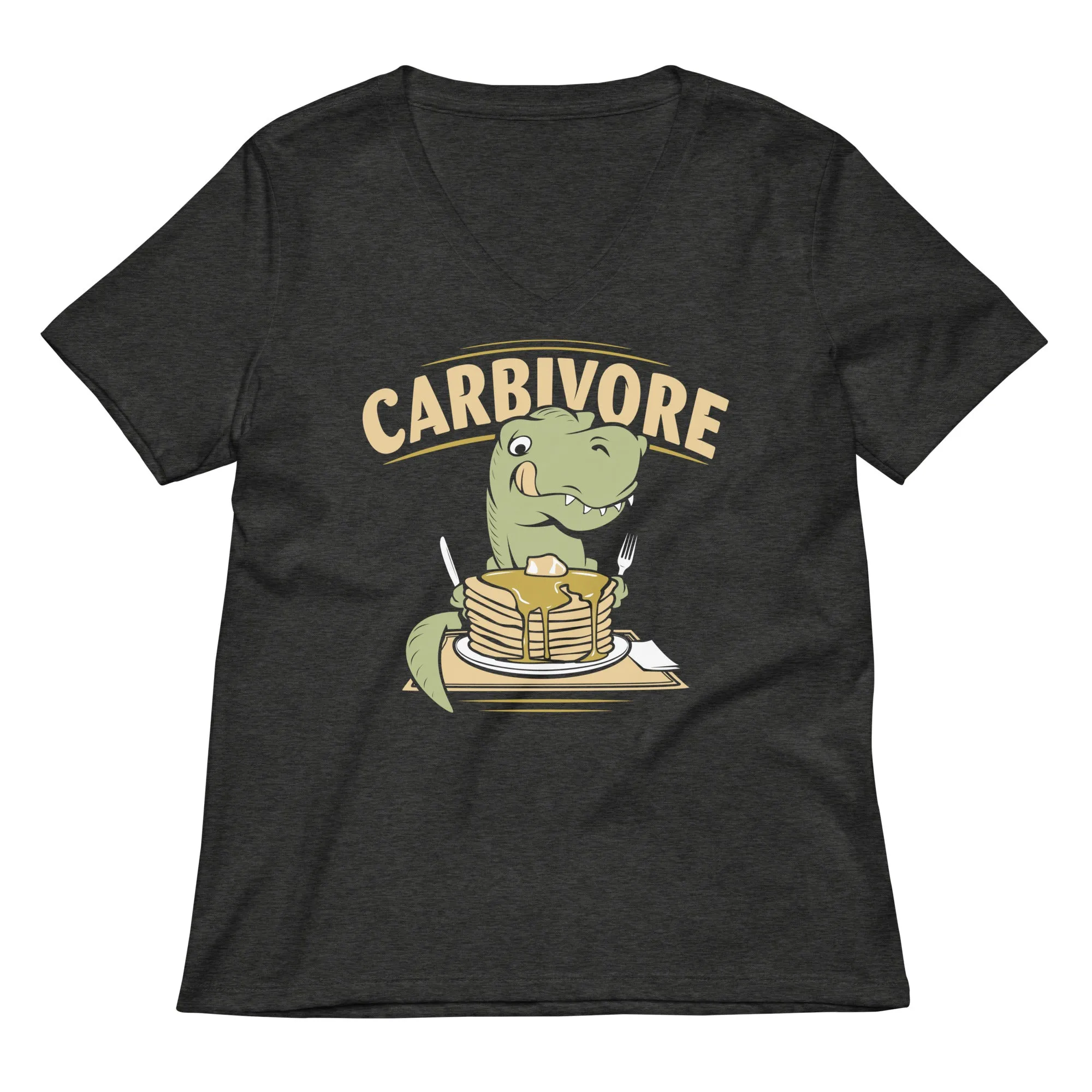 Carbivore Women's V-Neck Tee