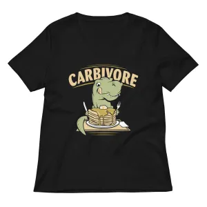 Carbivore Women's V-Neck Tee