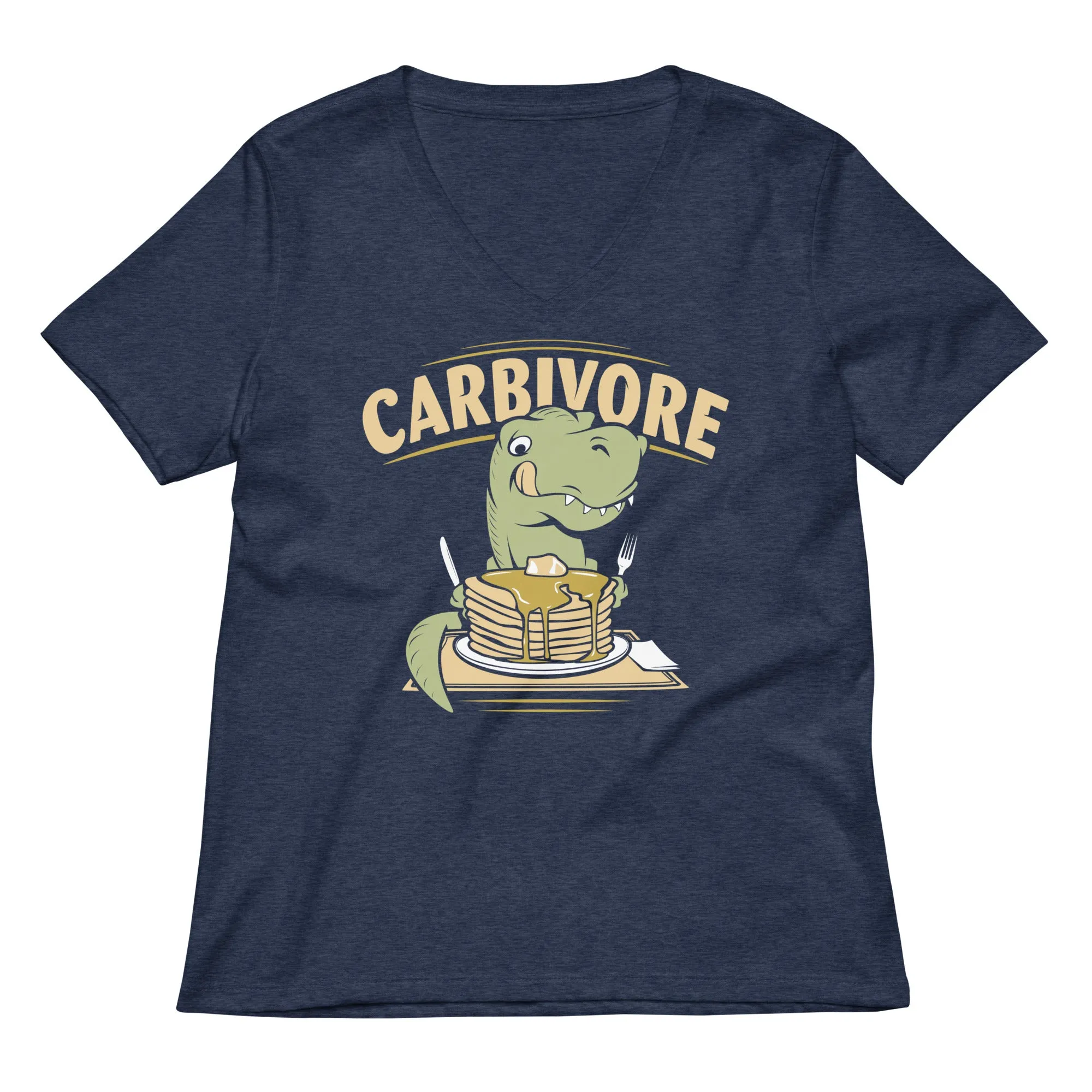 Carbivore Women's V-Neck Tee