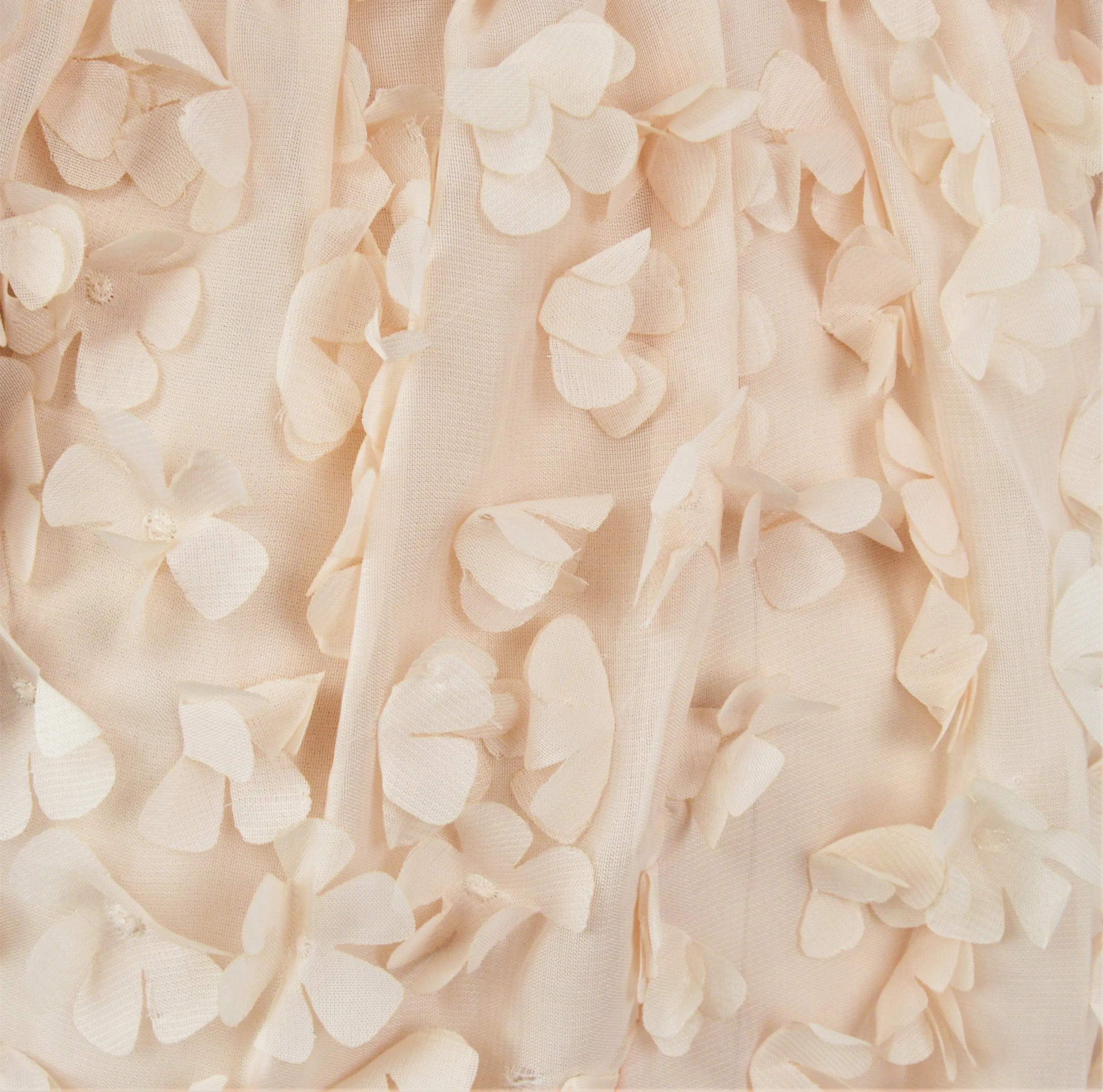 Carla Conti 3d Floral Cocktail Dress Made in Italy