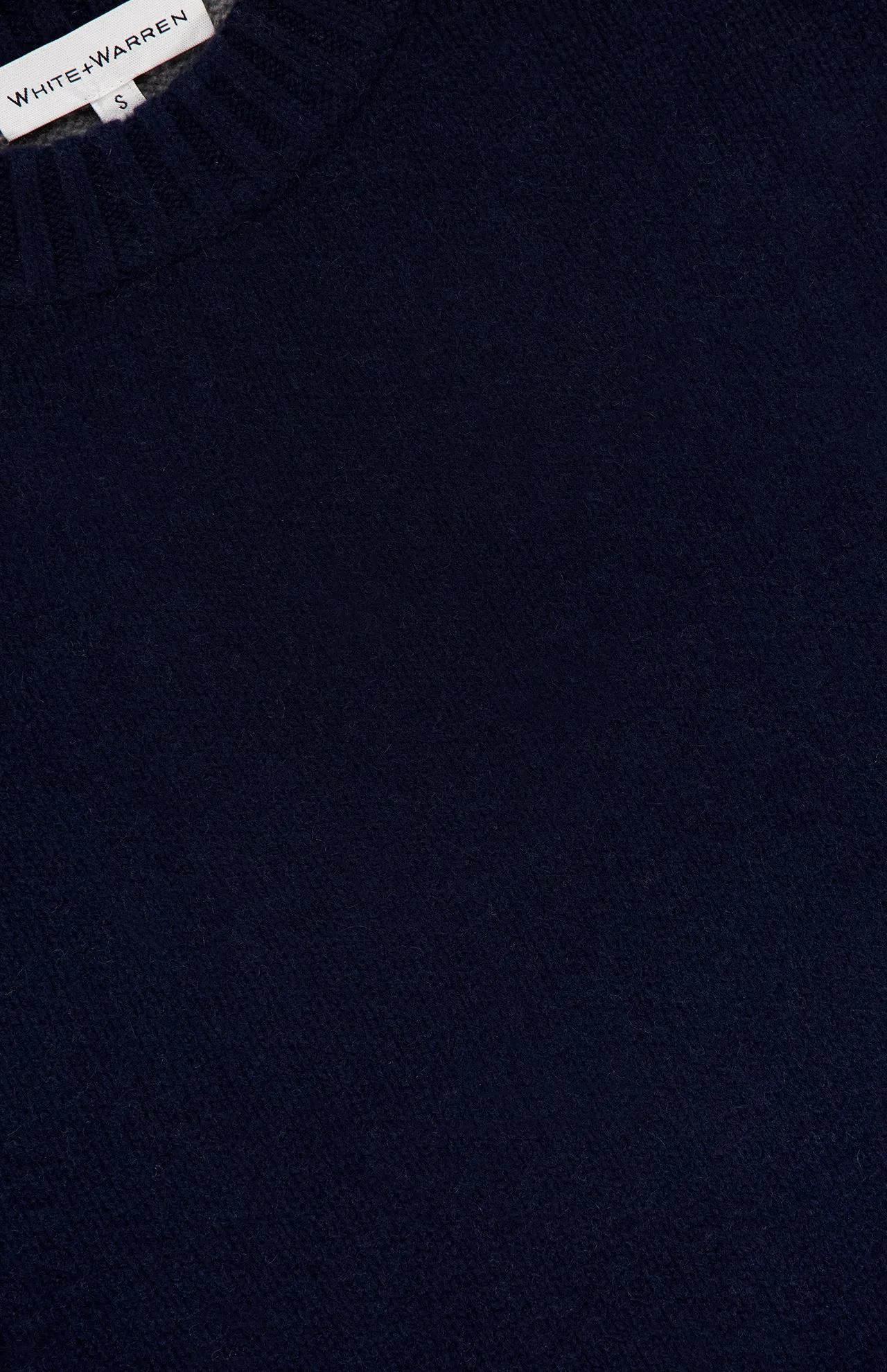 Cashmere Blend Colorblock Crew