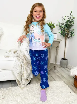 Disney Frozen Toddler Girls' 2 Piece Pajama Set