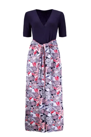 DOREEN Navy Floral Print