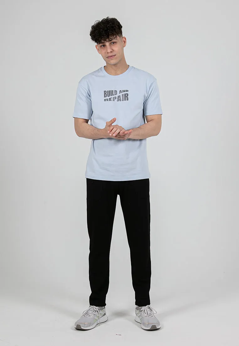 Forest Boxy Cut Graphic Tee Crew Neck Short Sleeve T Shirt Men | Oversized Shirt Men - 23926