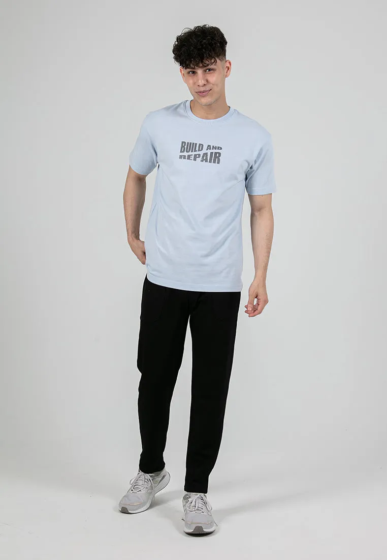 Forest Boxy Cut Graphic Tee Crew Neck Short Sleeve T Shirt Men | Oversized Shirt Men - 23926