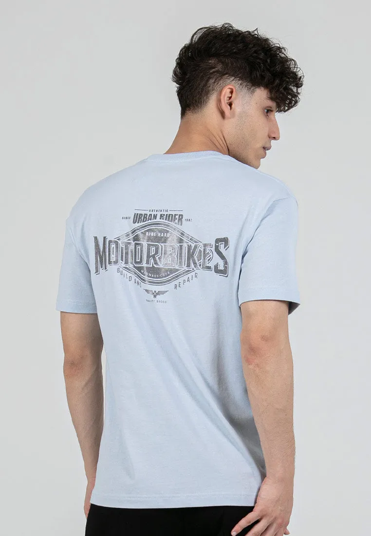 Forest Boxy Cut Graphic Tee Crew Neck Short Sleeve T Shirt Men | Oversized Shirt Men - 23926