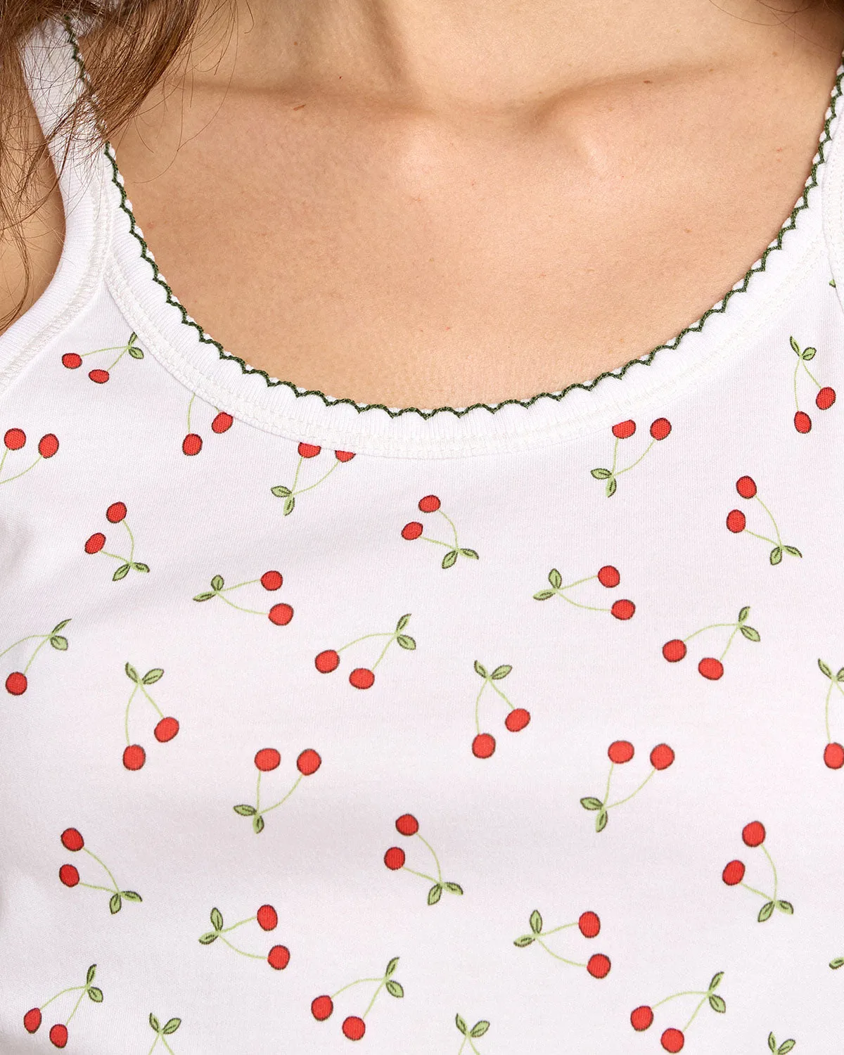 Goldie PJ Set in Cherry Pie