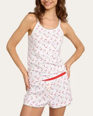 Goldie PJ Set in Cherry Pie