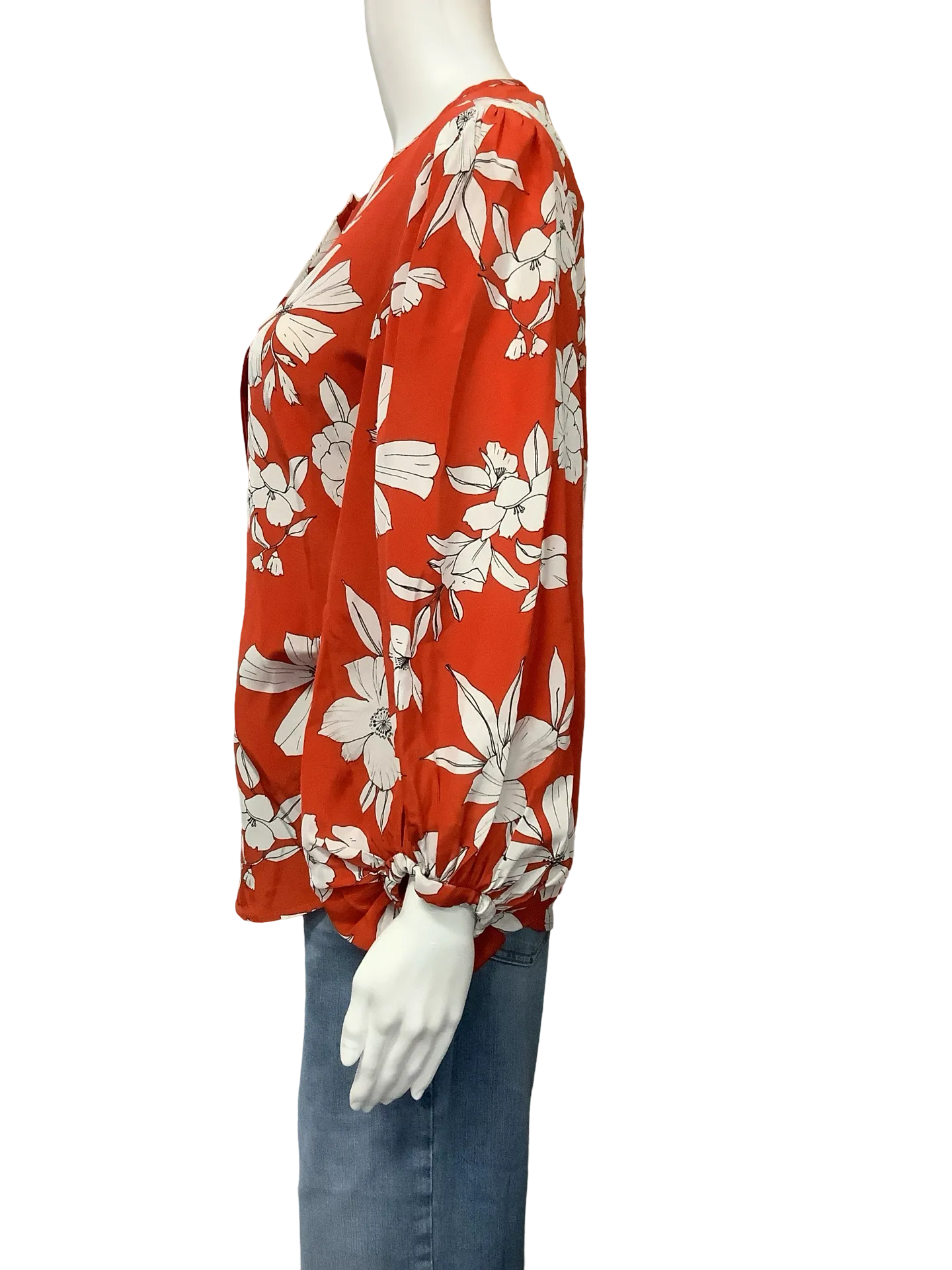 Hunter Bell Blouse Floral Print Size: S