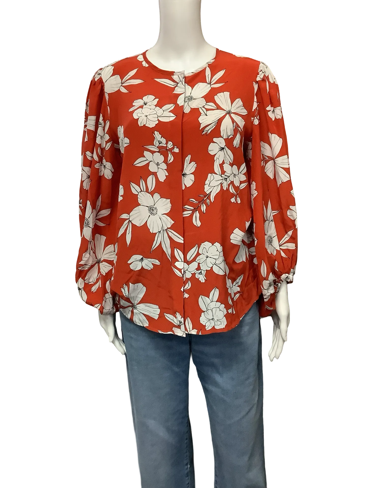 Hunter Bell Blouse Floral Print Size: S