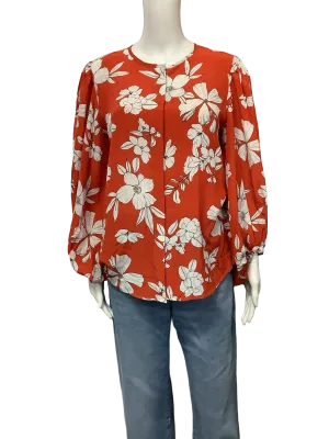 Hunter Bell Blouse Floral Print Size: S