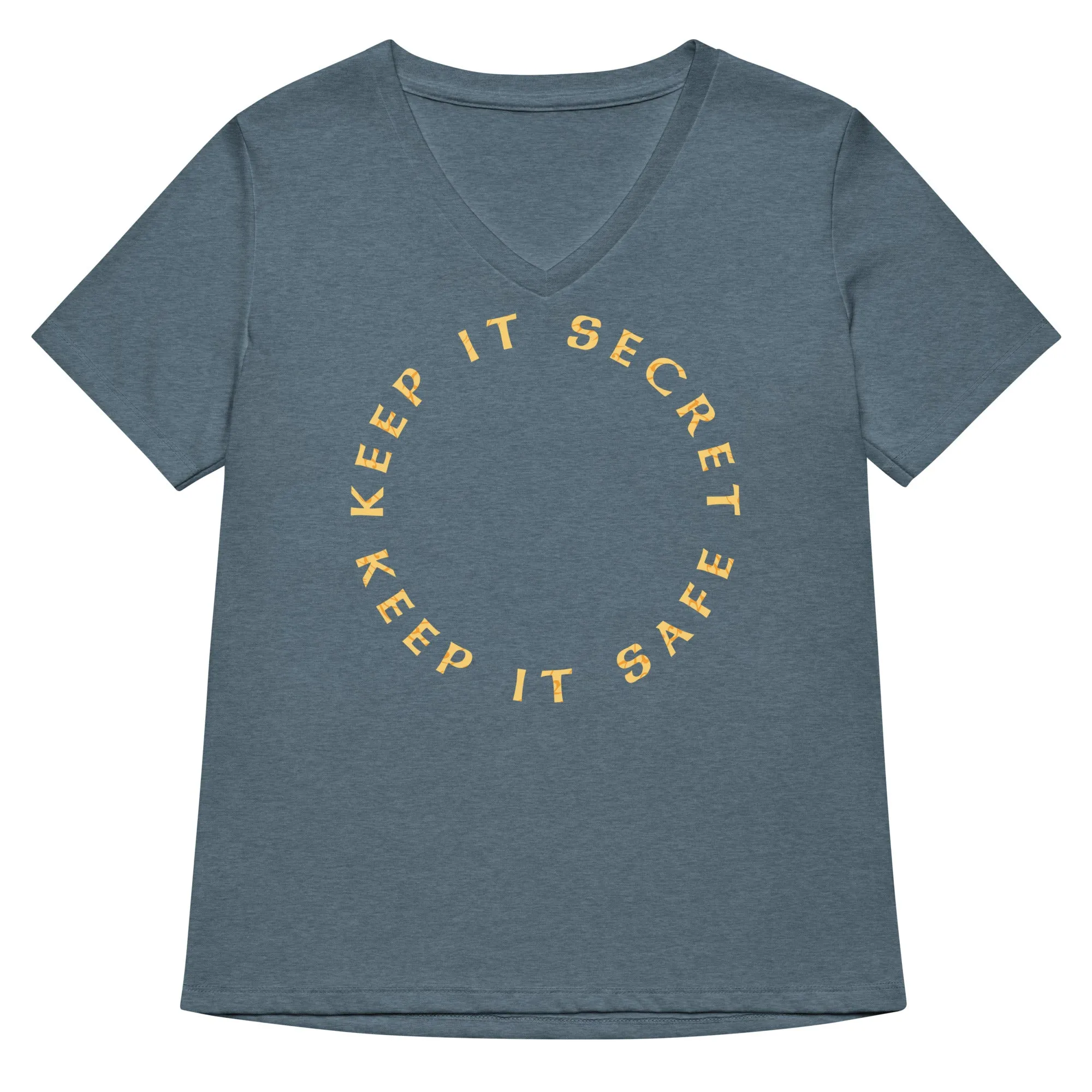 Keep It Secret Keep It Safe Women's V-Neck Tee