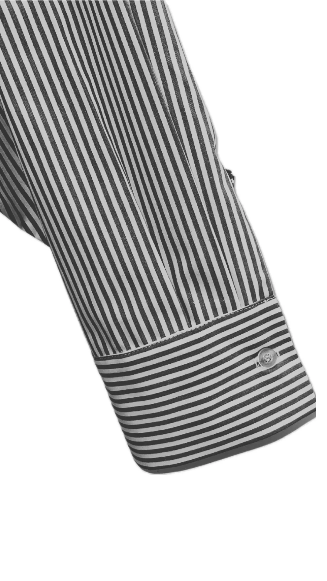 Miranda Front / Back Button Down Shirt - Black Stripe