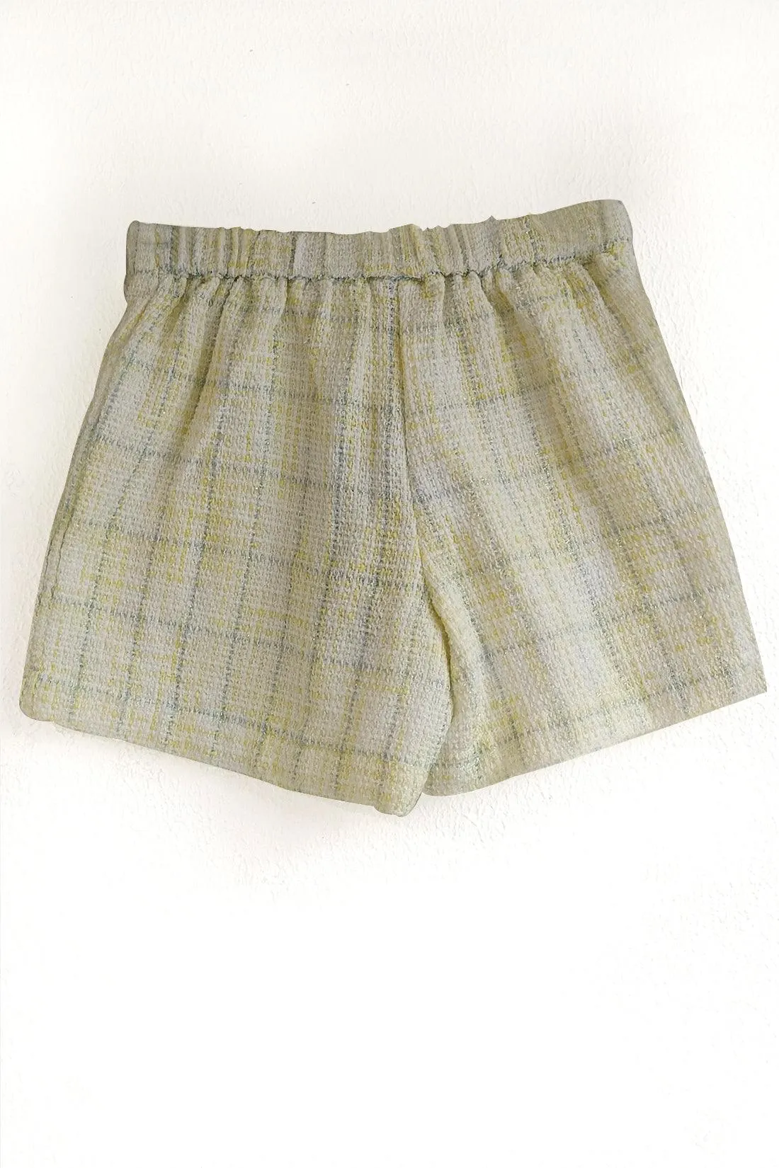 One Friday Lemon Boucle Short