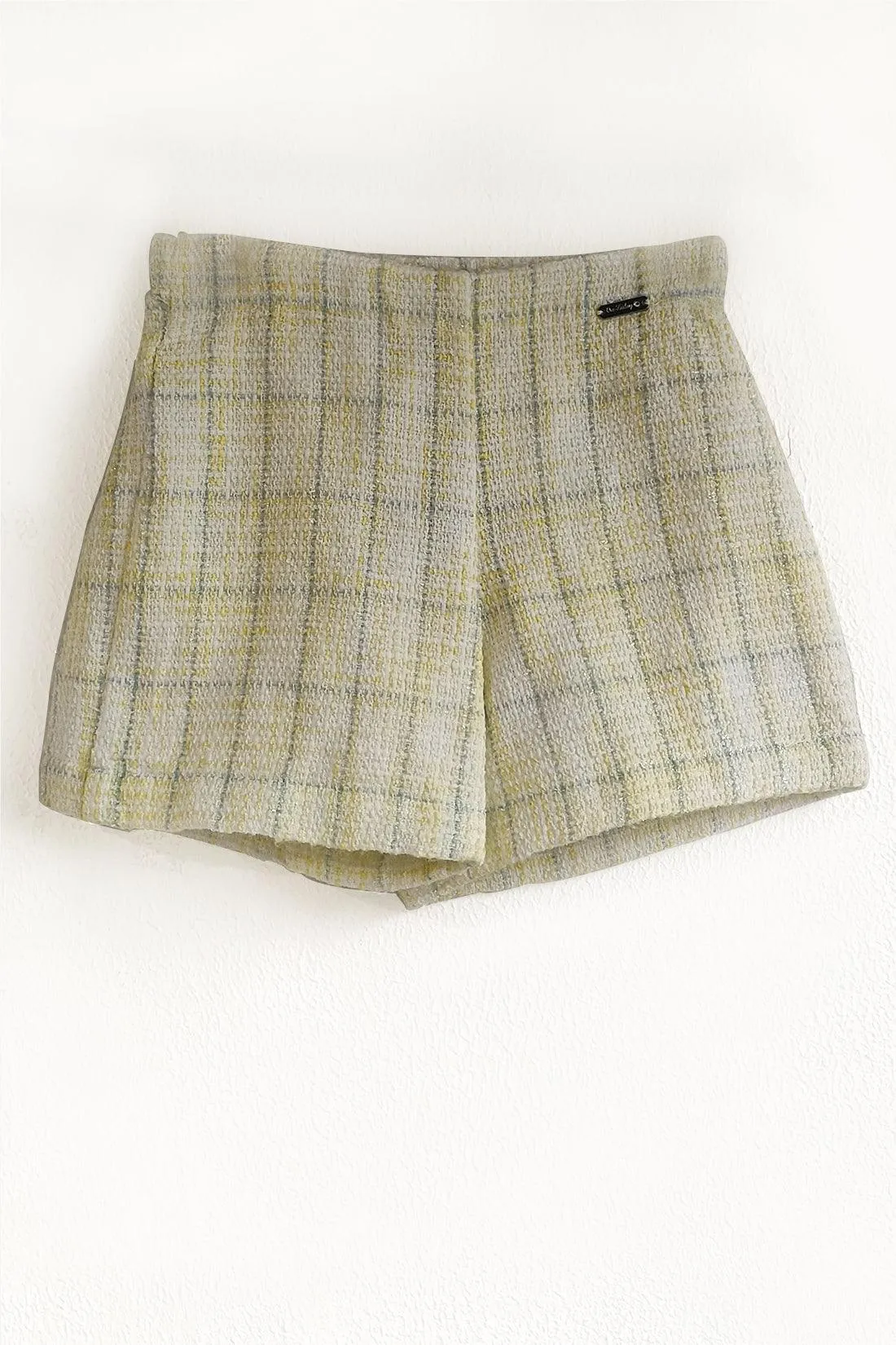 One Friday Lemon Boucle Short