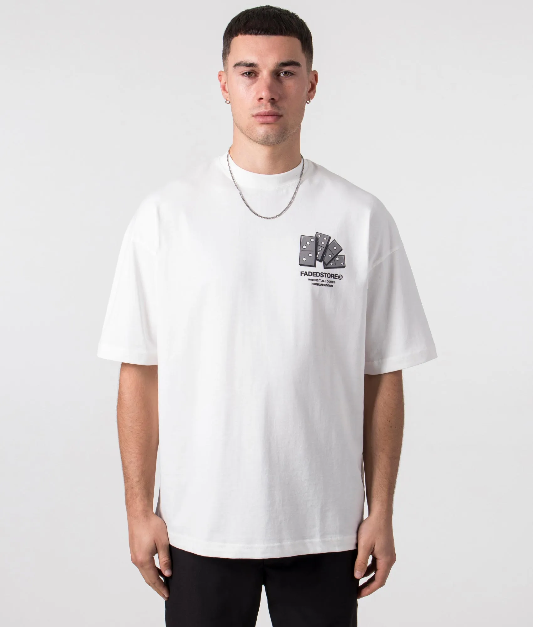 Oversized Fit Domino T-Shirt