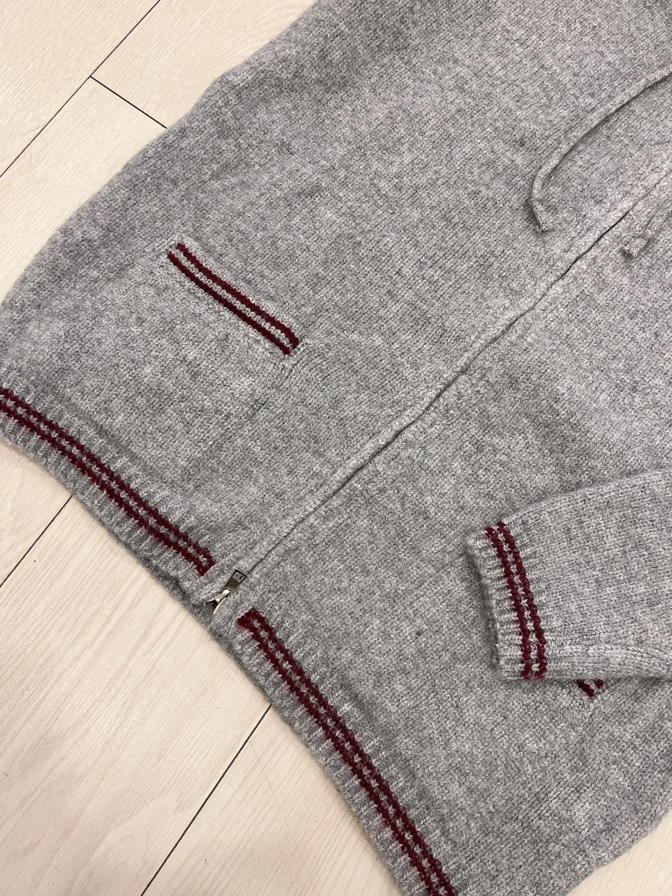 RAEL Hooded zip-up sweater