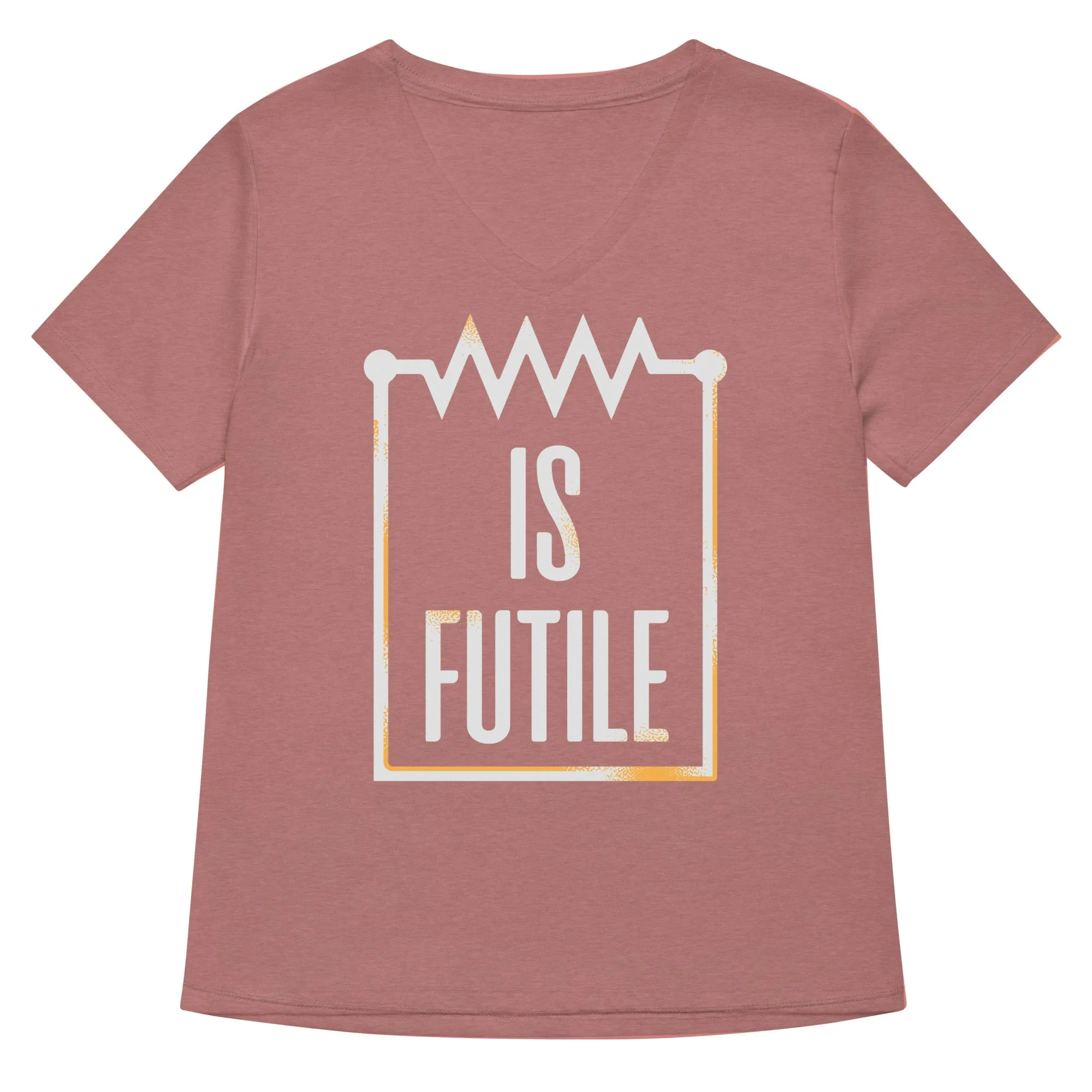 Resistor Is Futile Women's V-Neck Tee