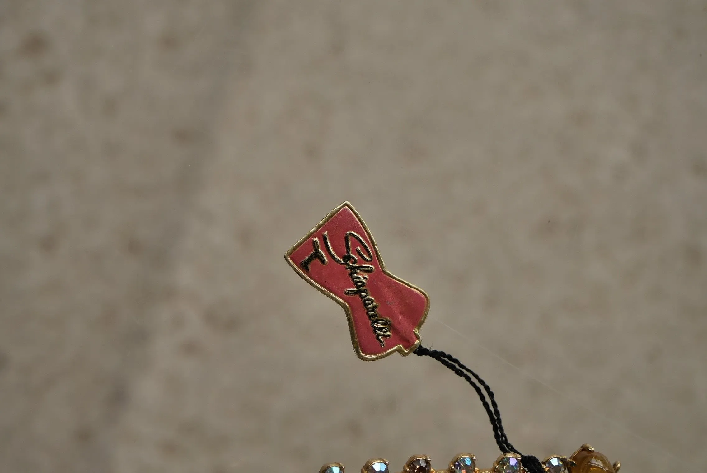 Schiaparelli Brooch 1940s rare collectible unused
