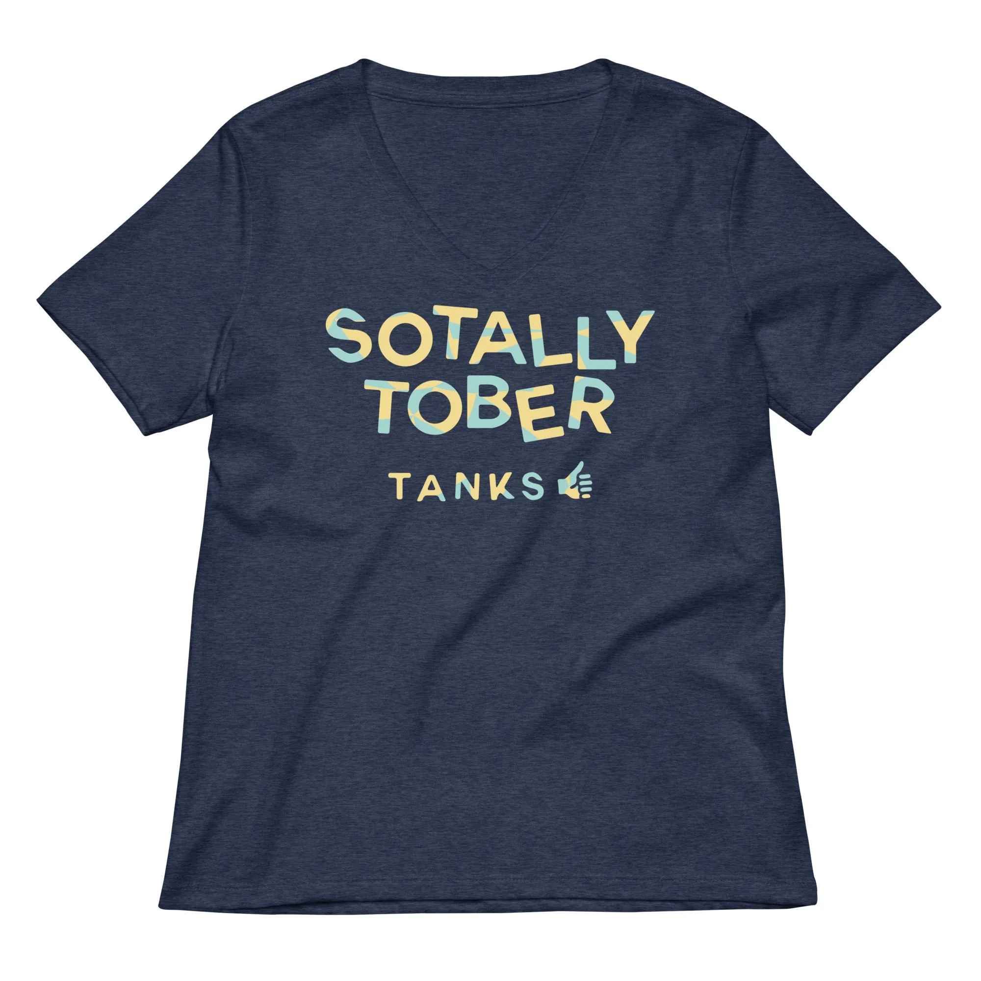 Sotally Tober Women's V-Neck Tee