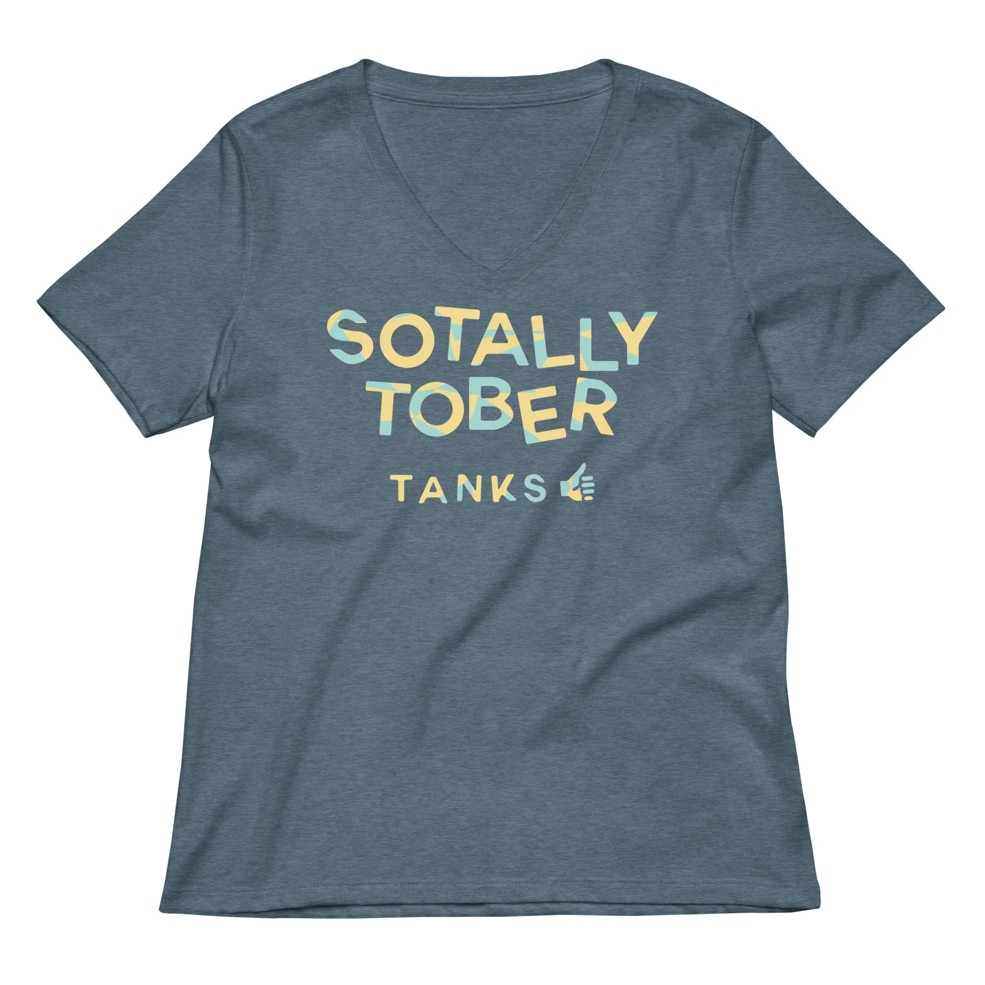 Sotally Tober Women's V-Neck Tee