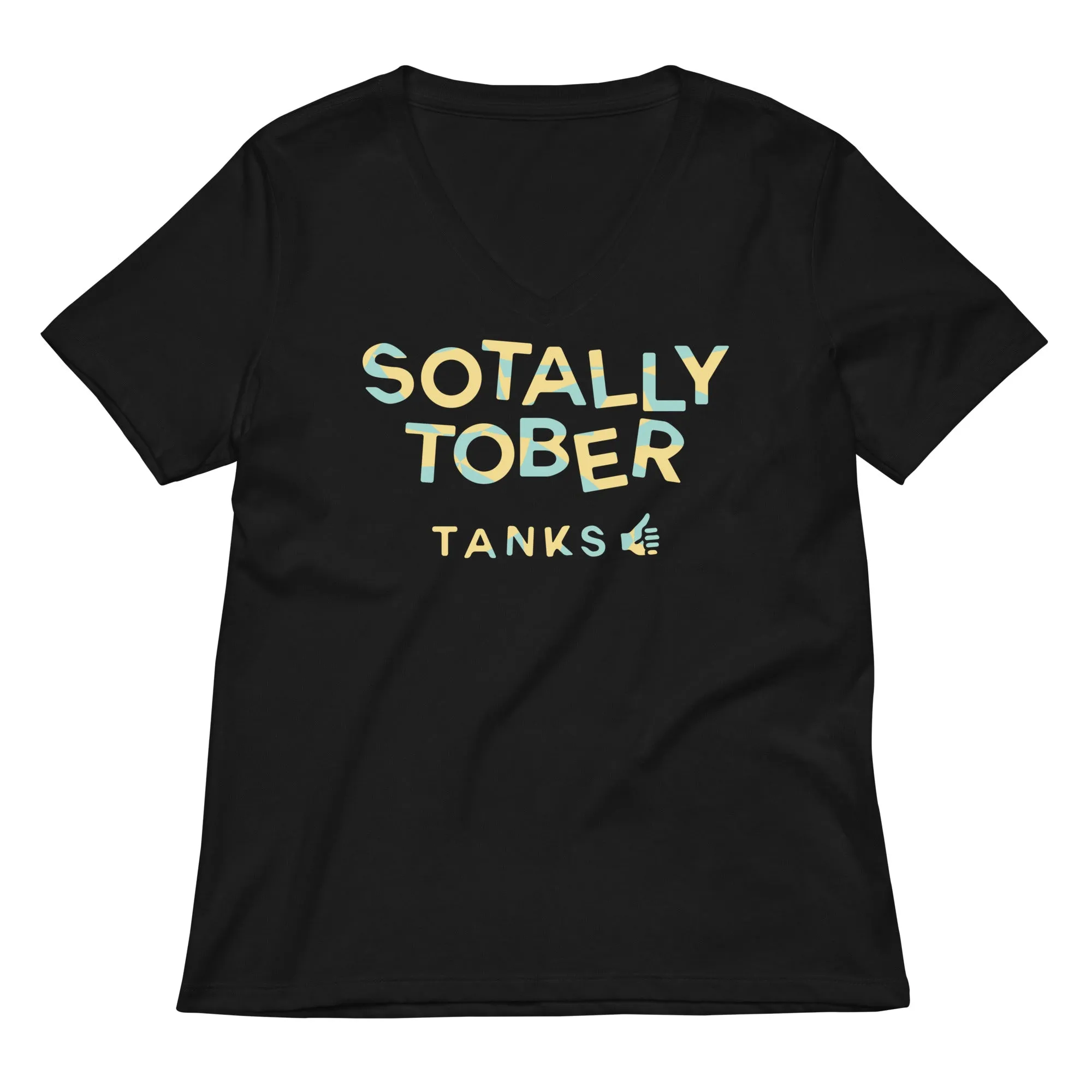 Sotally Tober Women's V-Neck Tee