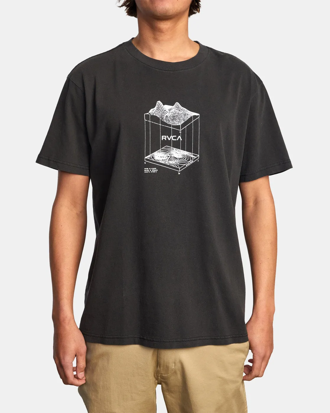 Topographic Tee - Black