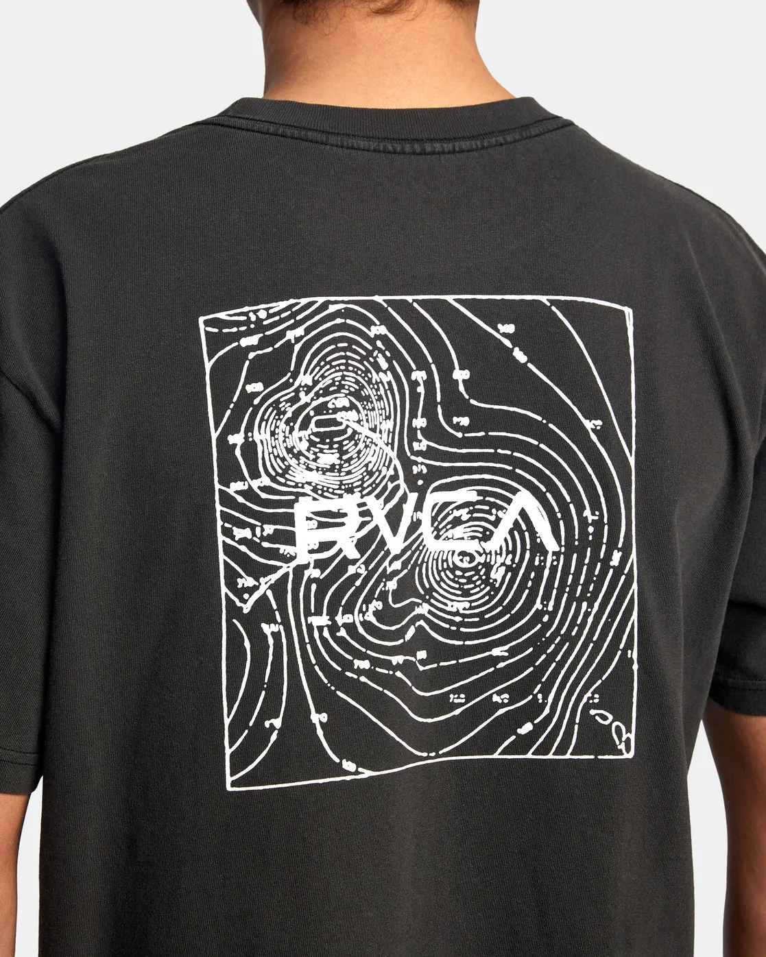 Topographic Tee - Black