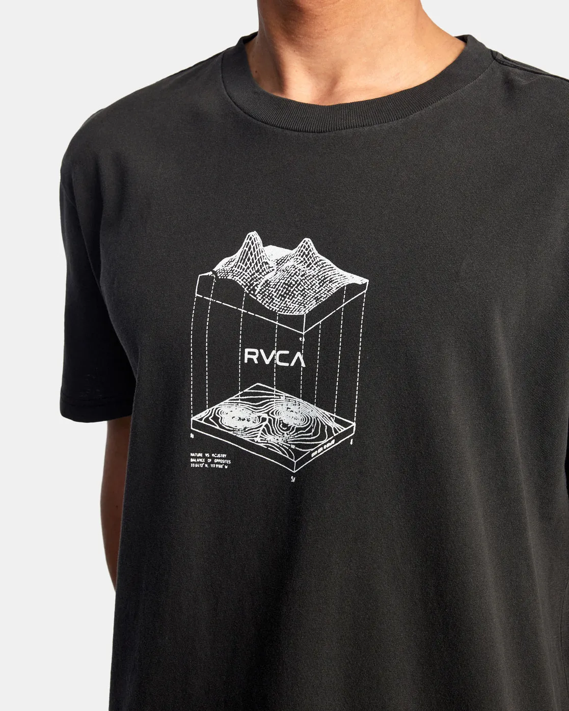 Topographic Tee - Black