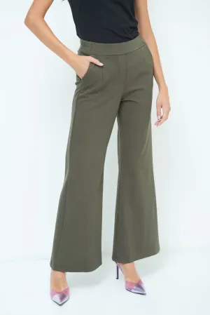 Wide leg high-waisted pants wholesale