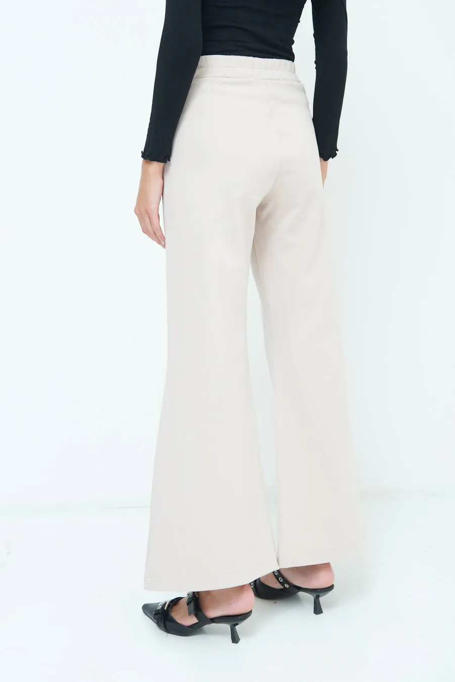 Wide leg high-waisted pants wholesale