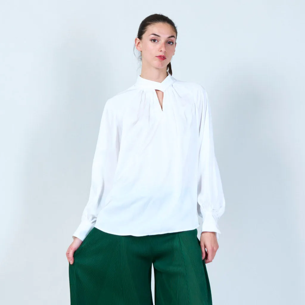 Wide-leg palazzo trousers wholesale