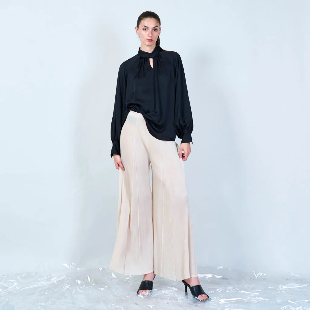 Wide-leg palazzo trousers wholesale