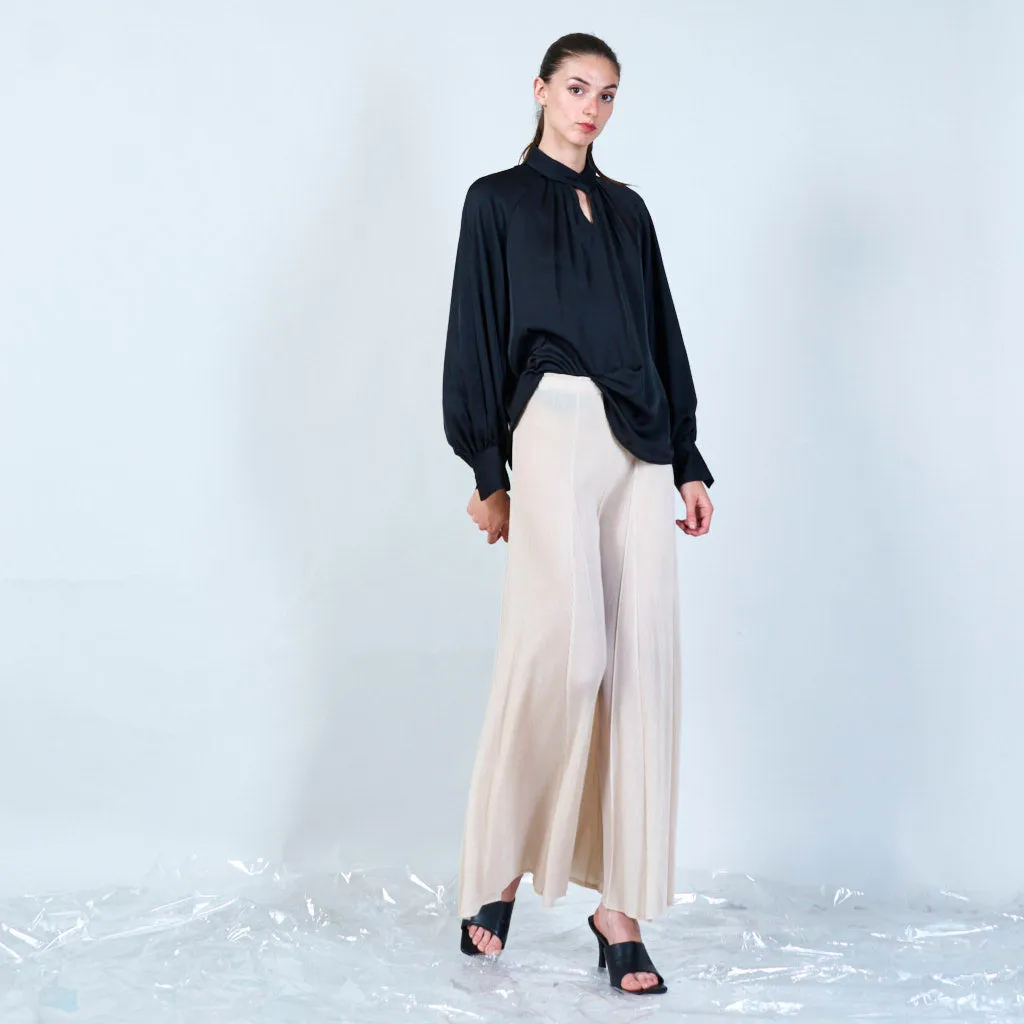 Wide-leg palazzo trousers wholesale